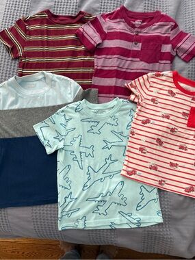 Lot of boys shirts size 5